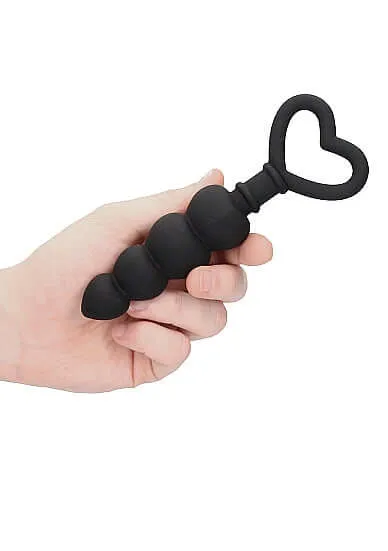 Ouch Silicone Anal Love Beads Elevate Your Sensual Experience SHOTS AMERICA Male Sex Toys