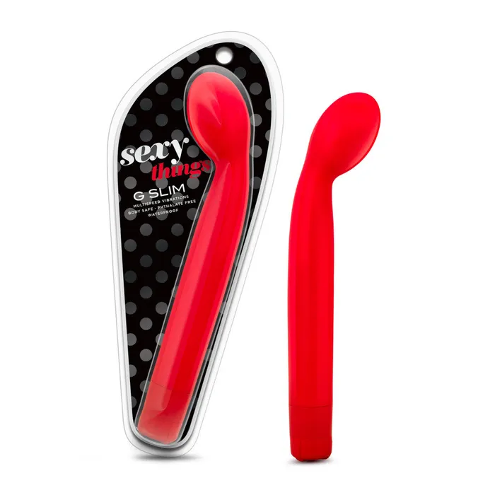 Vibrators Blush Sexy Things By Blush G Slim GSpot Scarlet Red 85Inch Vibrator Vibrators Blush Sexy Things By Blush G Slim GSpot Scarlet Red 85Inch Vibrator