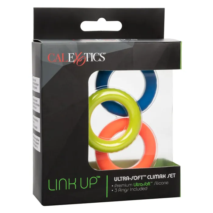 Calexotics Male Sex Toys Link Up UltraSoft Climax Set Calexotics Male Sex Toys Link Up UltraSoft Climax Set