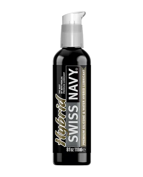 Swiss Navy Premium Hybrid Lubricant 8 oz Bottle Swiss Navy Lubricants
