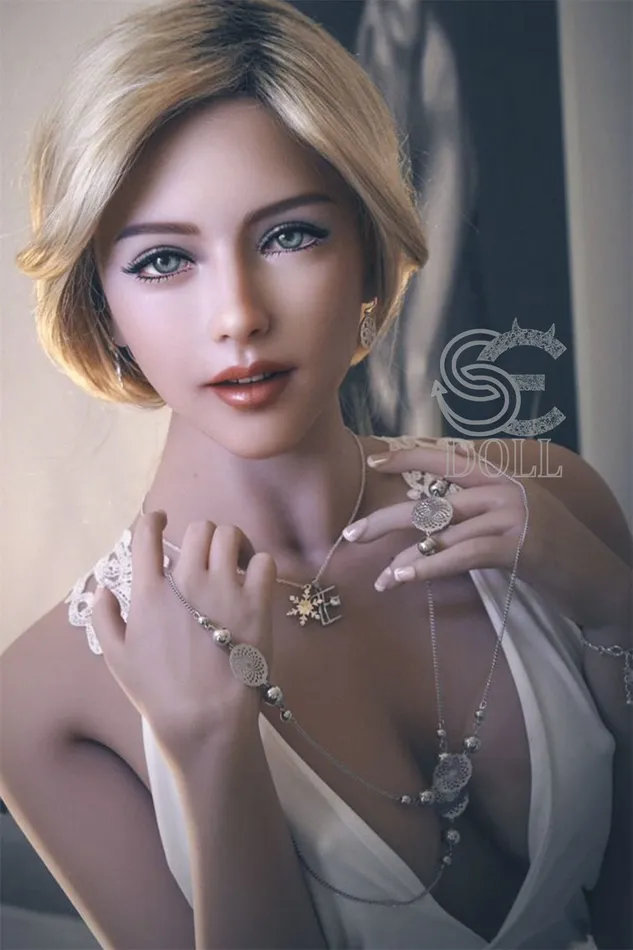163cm5ft4 Ecup Big Tits Adult TPE Female Sex Doll Head 068 Annika SE Doll Male Sex Toys