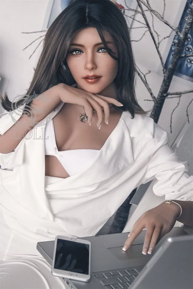 163cm5ft4 Ecup Big Tits Adult TPE Female Sex Doll Head 068 Annika SE Doll Male Sex Toys