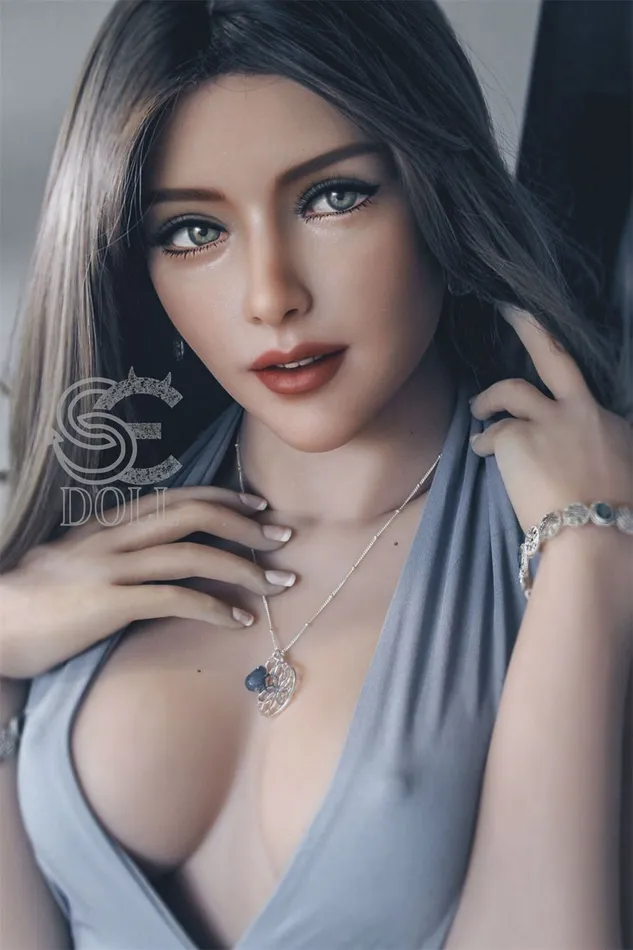 163cm5ft4 Ecup Big Tits Adult TPE Female Sex Doll Head 068 Annika SE Doll Male Sex Toys
