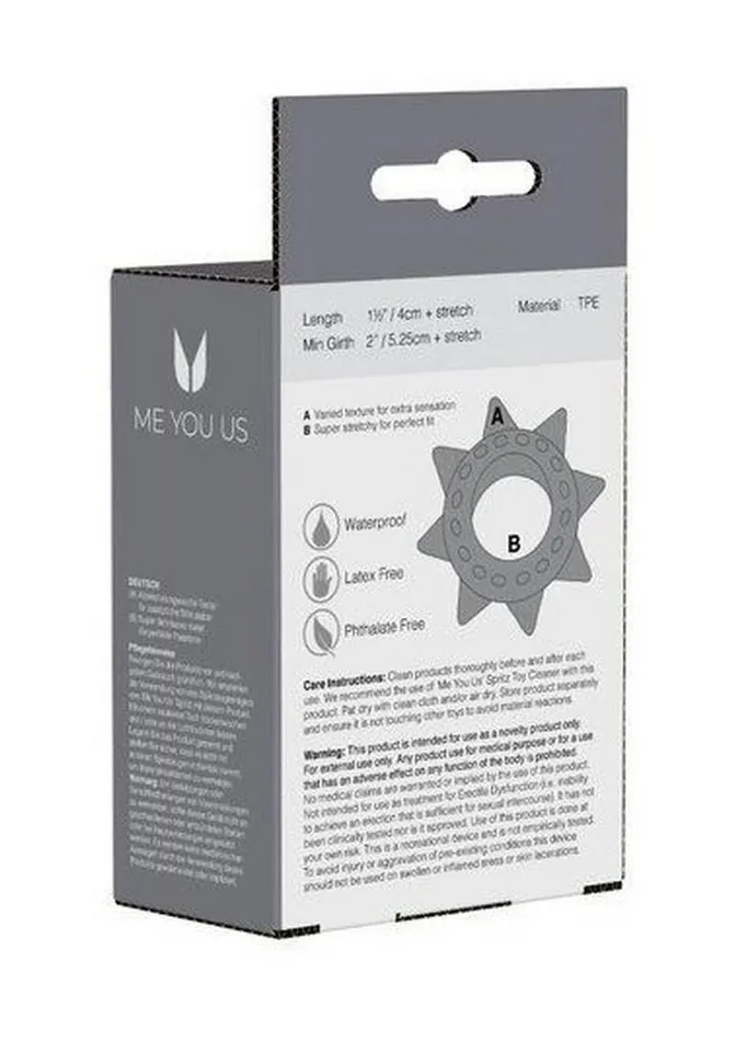 Male Sex Toys ME YOU US Tickler Ring Set Assorted Textured Cock Rings Me You Us Male Sex Toys ME YOU US Tickler Ring Set Assorted Textured Cock Rings Me You Us